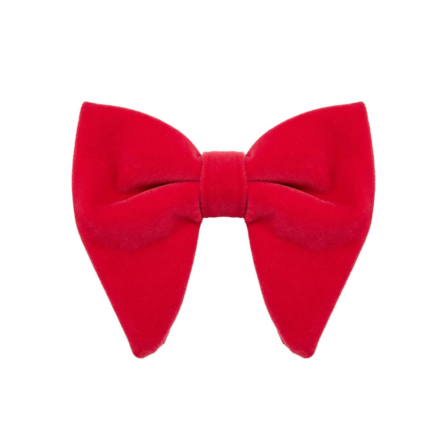 Raspberry Velvet Bow Tie