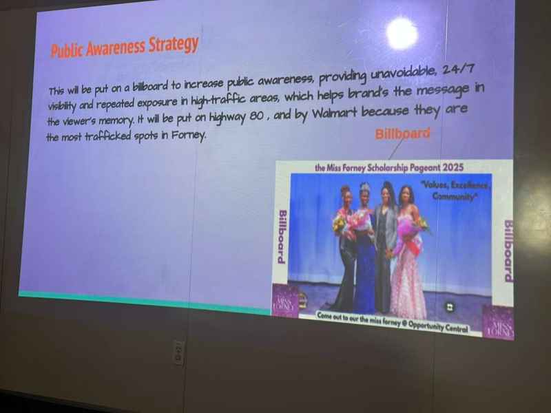Mrs. Berry’s advertising class student campaigns