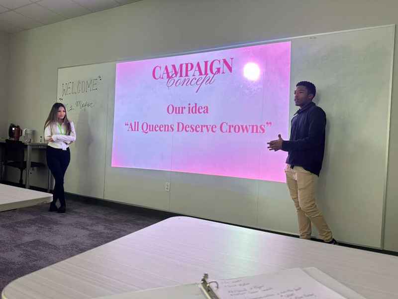 Mrs. Berry’s advertising class student campaigns