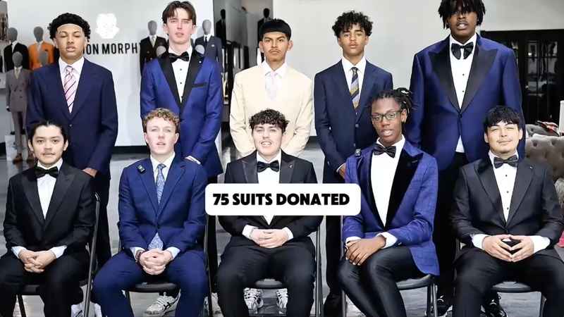 Prom Suit Drive moments — students stepping out in style. — photo 1