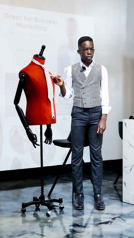 A gallery of participants in the Dress for Success initiative gaining professional attire and career preparation skills at the fourth monthly Dress-Up Discovery workshop. — photo 3