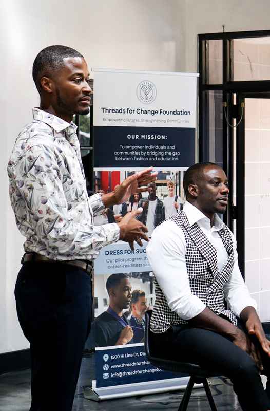 A gallery of participants in the Dress for Success initiative gaining professional attire and career preparation skills at the fourth monthly Dress-Up Discovery workshop. — photo 4