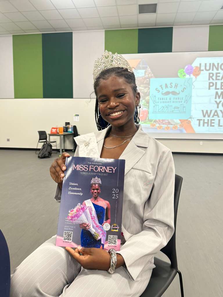 Highlighting the Miss Forney Scholarship Pageant