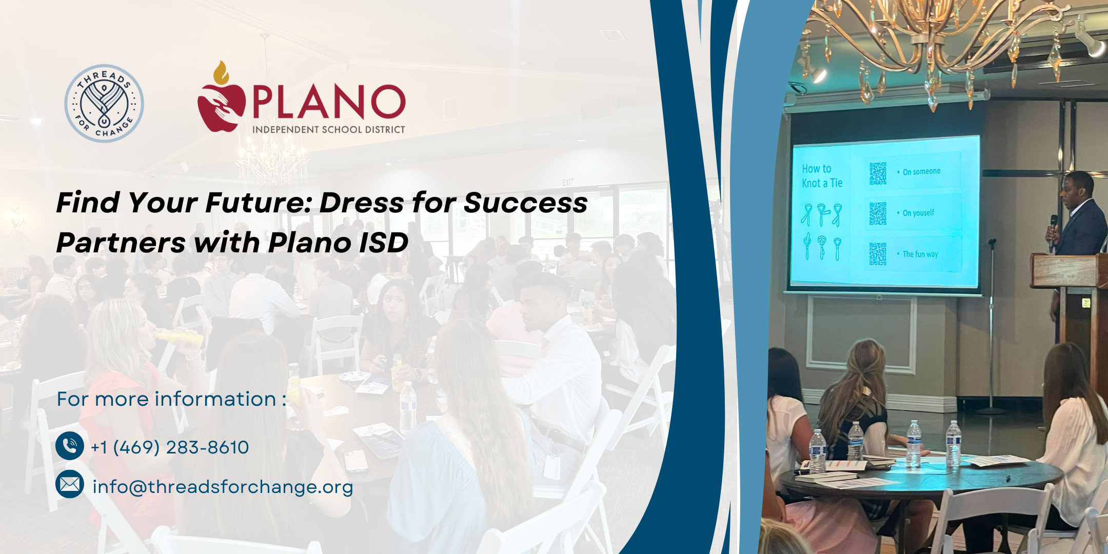 Find Your Future: Dress for Success Partners with Plano ISD